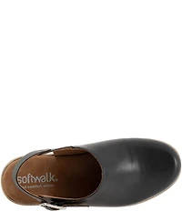 SoftWalk Fairbanks Leather Slingback Clogs