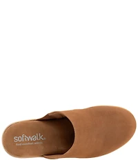SoftWalk Felida Nubuck Suede Clogs