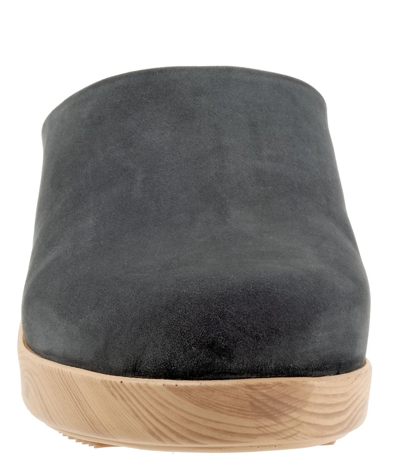 SoftWalk Felida Nubuck Suede Clogs