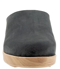 SoftWalk Felida Nubuck Suede Clogs