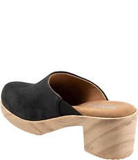 SoftWalk Felida Oiled Leather Clogs