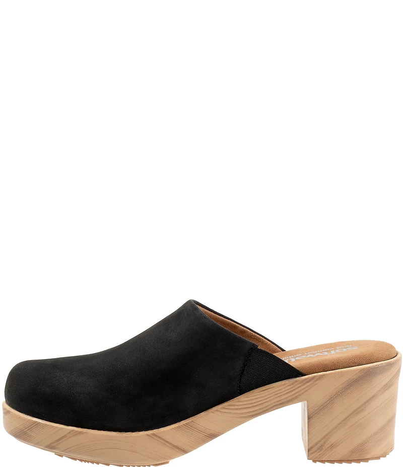 SoftWalk Felida Oiled Leather Clogs