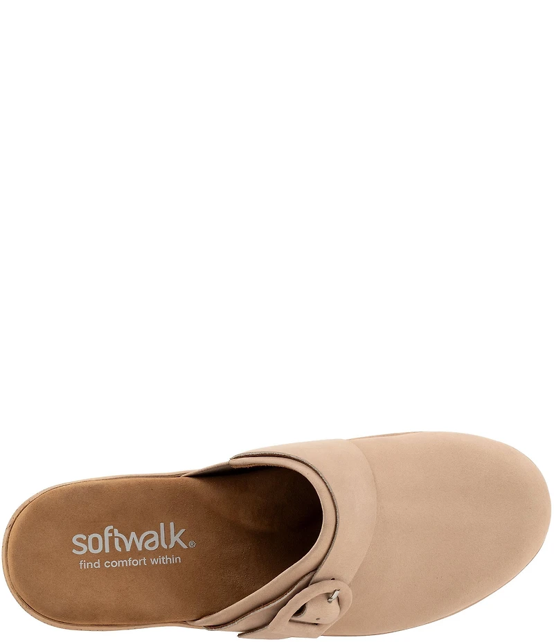 SoftWalk Ferrara Oiled Leather Clogs