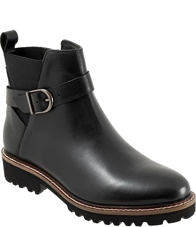 SoftWalk Ina Leather Booties