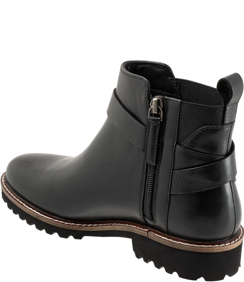 SoftWalk Ina Leather Booties