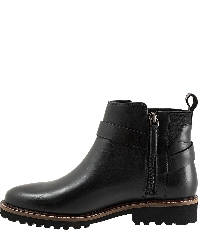 SoftWalk Ina Leather Booties