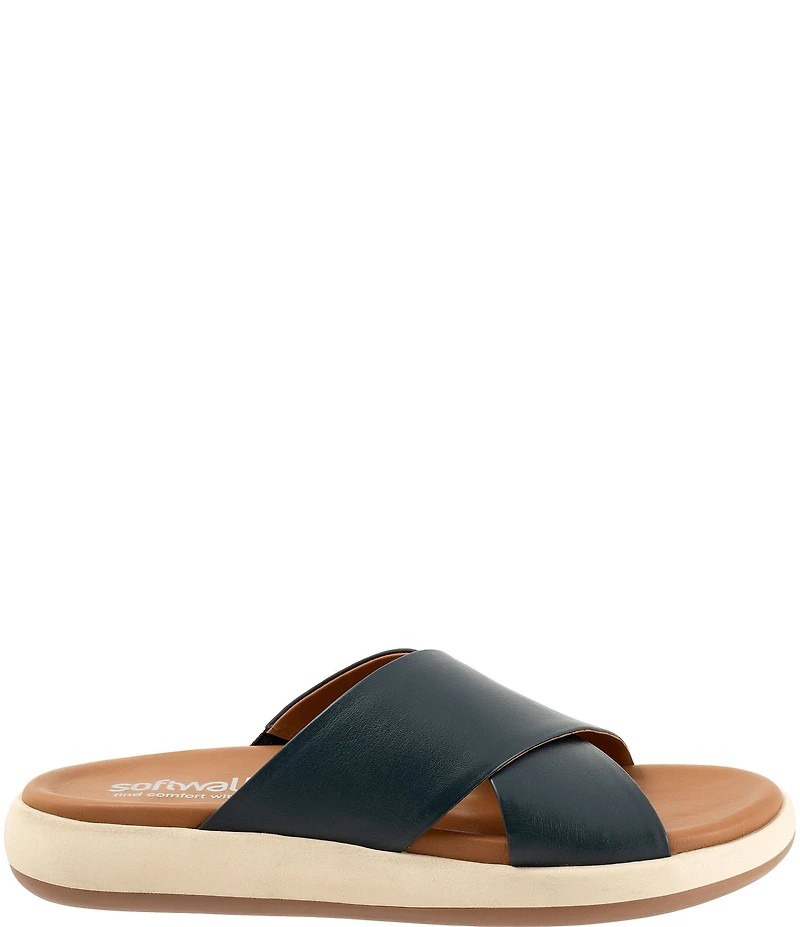 Softwalk Jesi 2.0 Leather Cross Band Sandals