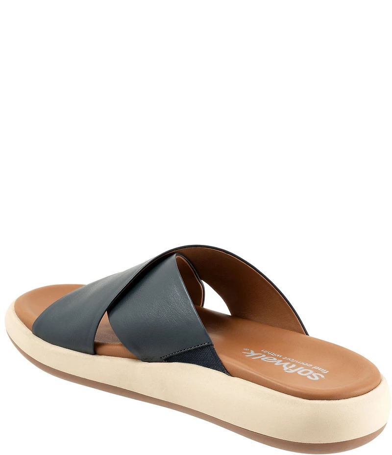 Softwalk Jesi 2.0 Leather Cross Band Sandals