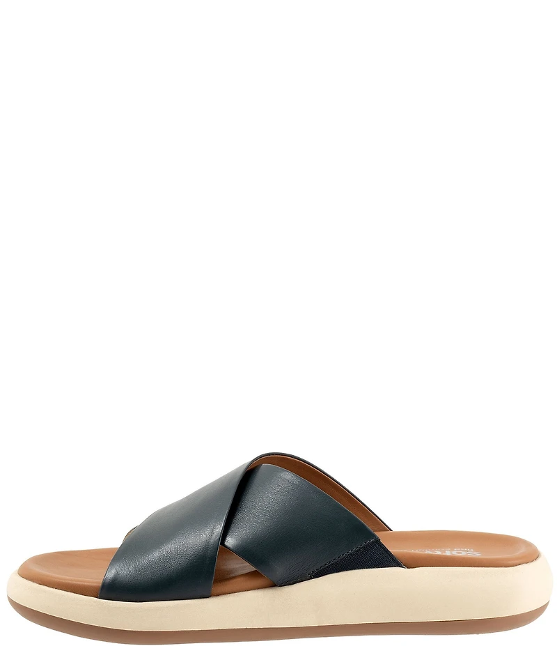 Softwalk Jesi 2.0 Leather Cross Band Sandals