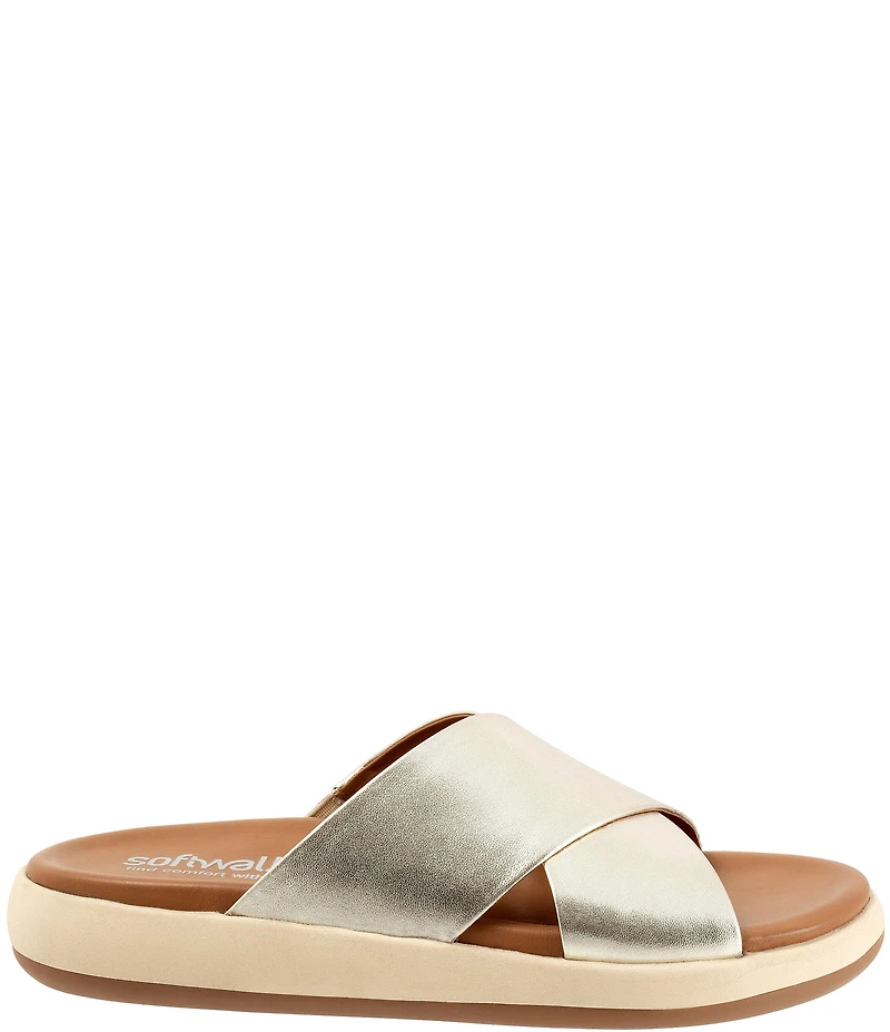 Softwalk Jesi 2.0 Leather Cross Band Sandals