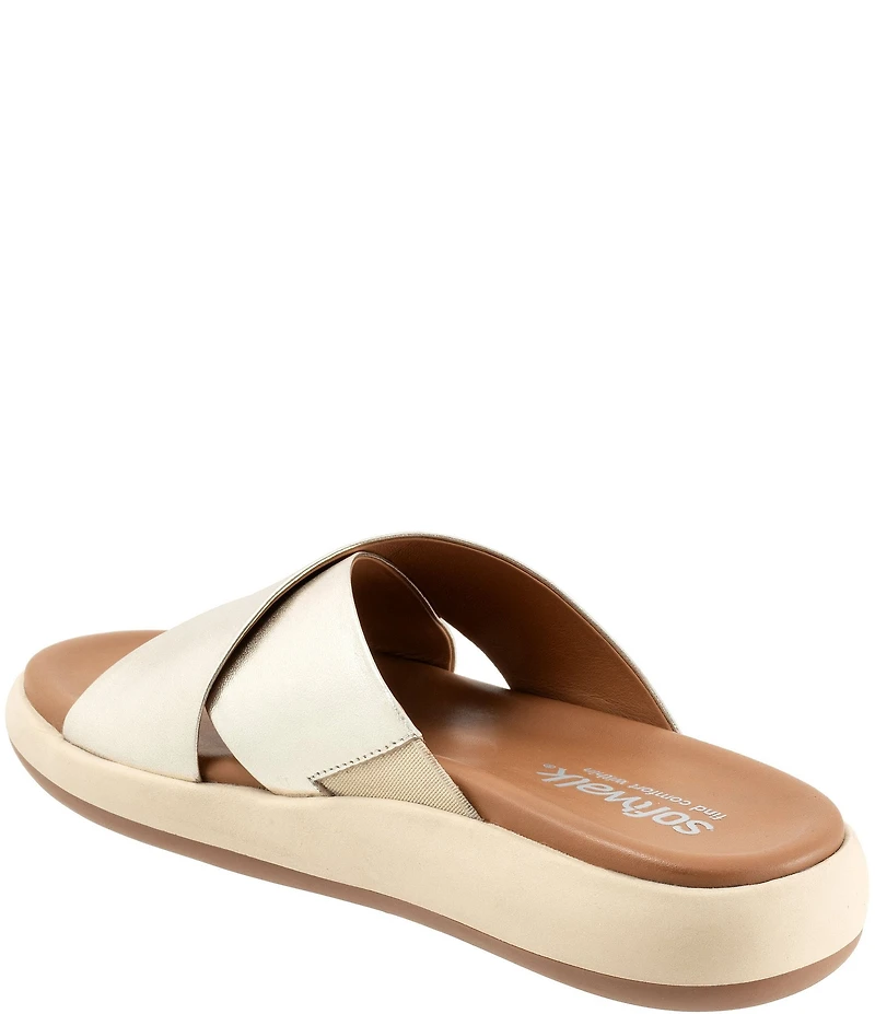 Softwalk Jesi 2.0 Leather Cross Band Sandals