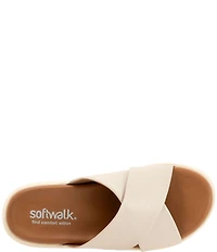 Softwalk Jesi 2.0 Leather Cross Band Sandals