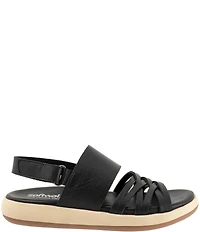Softwalk Jewell Leather Cross Strap Sandals