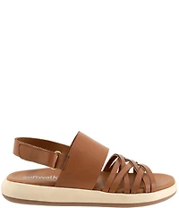 Softwalk Jewell Leather Cross Strap Sandals