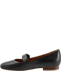 SoftWalk Kassala Leather Mary Jane Flats