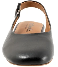SoftWalk Katy Leather Slingback Flats