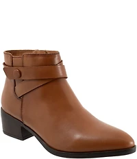 SoftWalk Lira Leather Ankle Booties