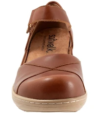 SoftWalk Miri Leather Mary Jane Clog Pumps