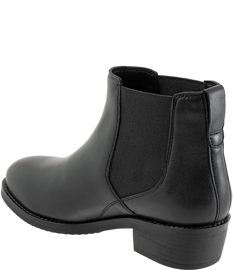 SoftWalk Rana Leather Chelsea Booties