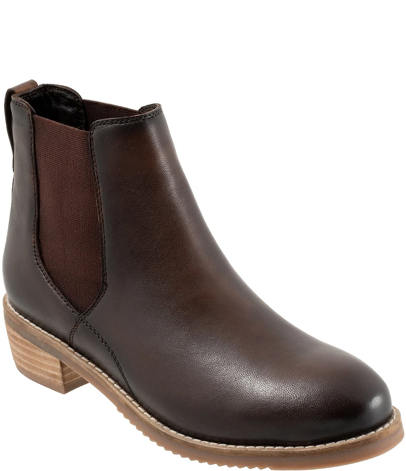 SoftWalk Rana Leather Chelsea Booties