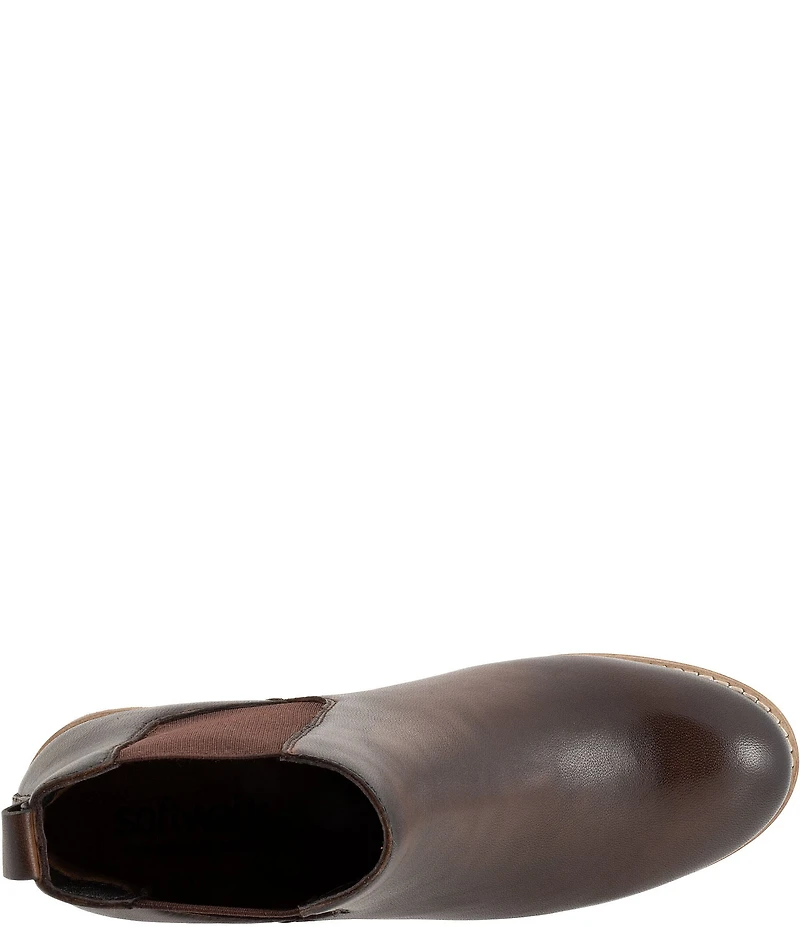 SoftWalk Rana Leather Chelsea Booties