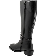 SoftWalk Rosetta Leather Tall Riding Boots