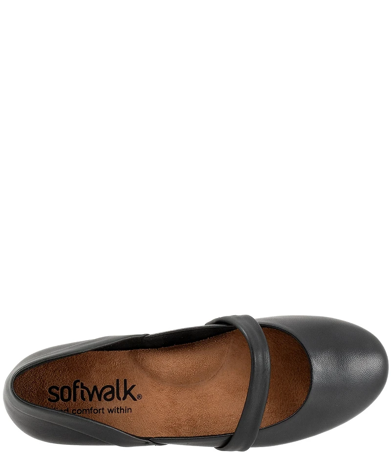 SoftWalk Samara Leather Flats