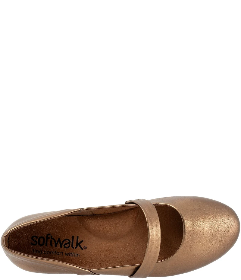 SoftWalk Samara Leather Flats