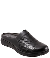 SoftWalk San Marcos II Woven Leather Clogs