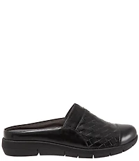 SoftWalk San Marcos II Woven Leather Slip-On Clogs