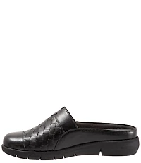 SoftWalk San Marcos II Woven Leather Slip-On Clogs