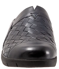 SoftWalk San Marcos II Woven Leather Slip-On Clogs