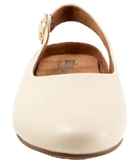 SoftWalk Sandy Leather Slingback Flats
