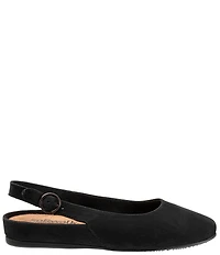 SoftWalk Sandy Nubuck Suede Slingback Flats
