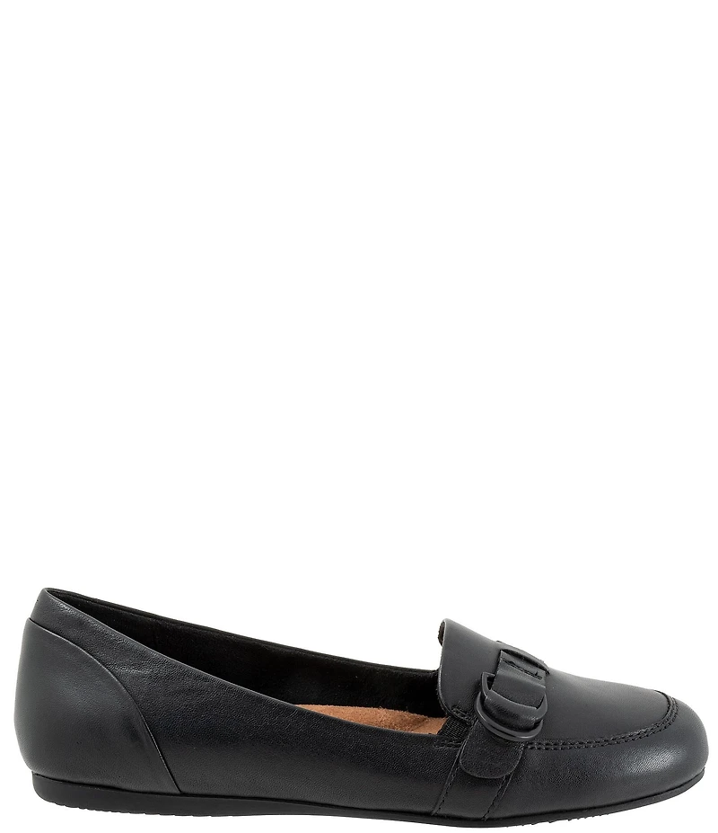 SoftWalk Serra Leather D-Ring Hardware Loafers