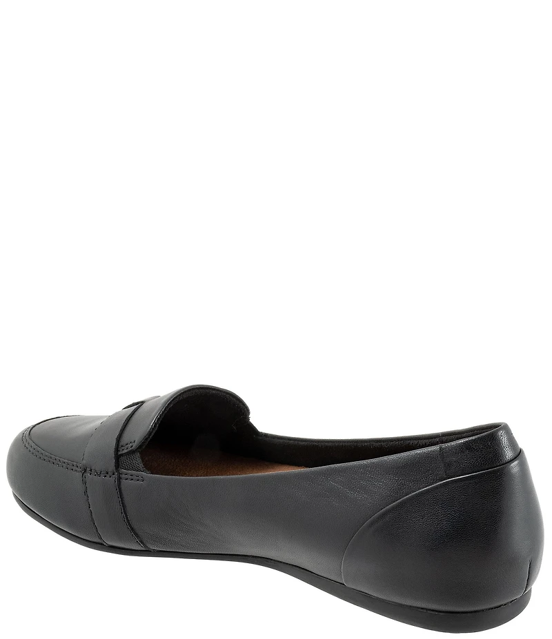 SoftWalk Serra Leather D-Ring Hardware Loafers