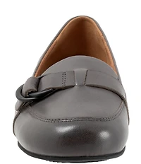 SoftWalk Serra Leather D-Ring Hardware Loafers