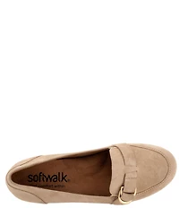 SoftWalk Serra Suede D-Ring Hardware Loafers