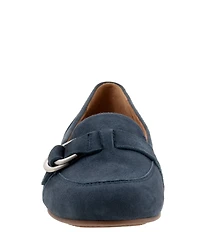 SoftWalk Serra Suede D-Ring Hardware Loafers