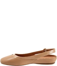 SoftWalk Sheffield Leather Slingback Flats