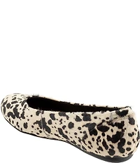 SoftWalk Sonoma Pony Print Calf Hair Slip On Flats
