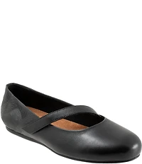 SoftWalk Syracuse Leather Mary Jane Flats