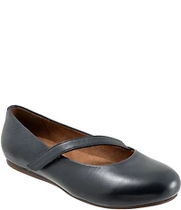 SoftWalk Syracuse Leather Mary Jane Flats
