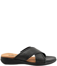 Softwalk Tillman 6.0 Raffia Cross Strap Sandals