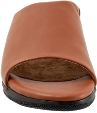 SoftWalk Turner Leather Slide Sandals