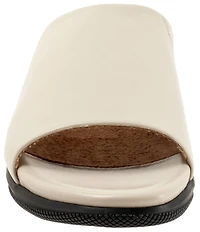 SoftWalk Turner Leather Slide Sandals