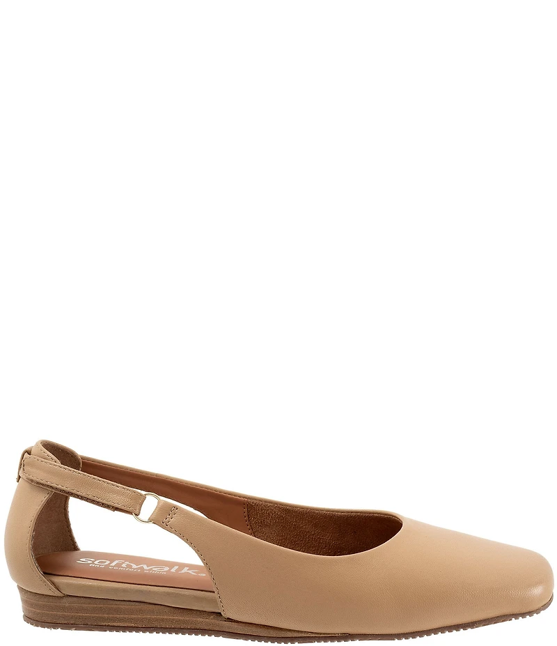SoftWalk Venice Leather Flats