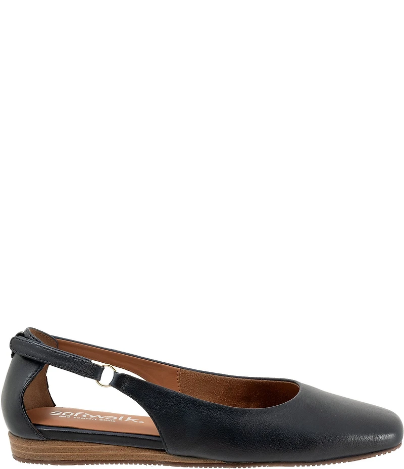 SoftWalk Venice Leather Flats