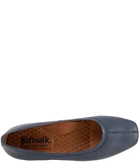 SoftWalk Vera Cruz Pearlized Leather Wedge Pumps