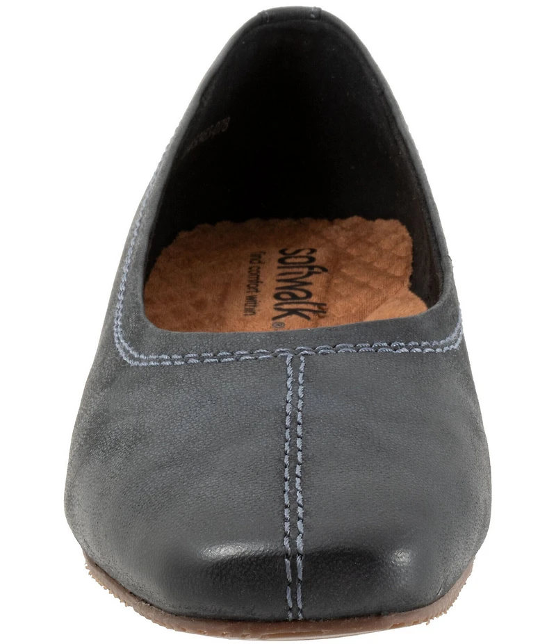 SoftWalk Vera Cruz Pearlized Leather Wedge Pumps